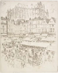 La Place, Beauvois, 1907